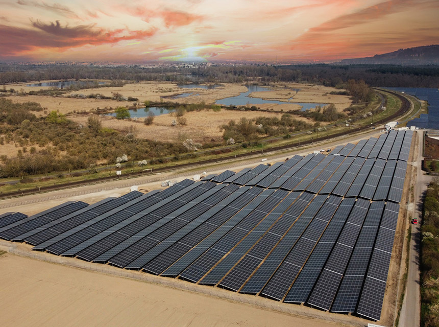 Solarpark Bruhrain-Süd